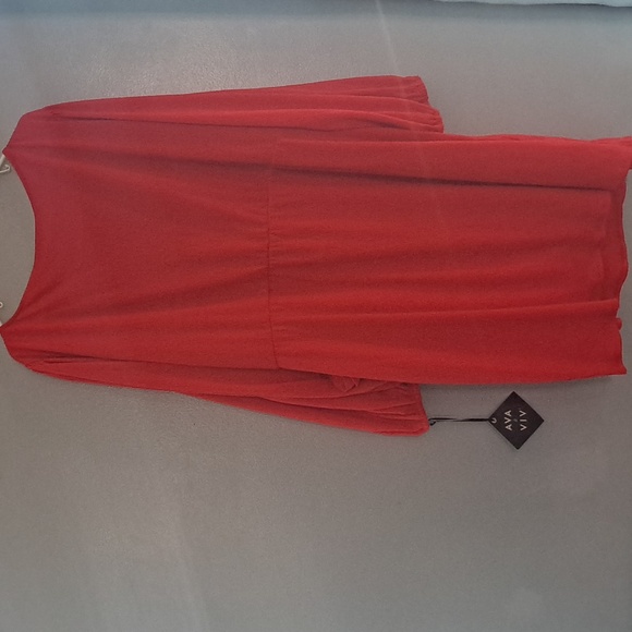 Ava & Viv Red Plus Size Dress #New Sz 4X - Picture 4 of 4